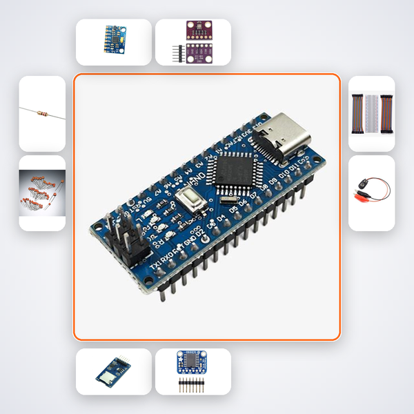 Rocket Flight Data Recorder Kit with Arduino Nano + MPU6050