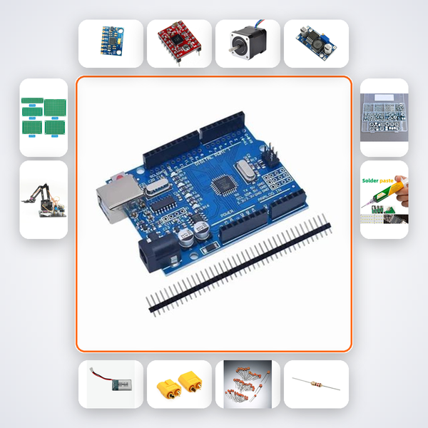 Self-Balancing Inverted Pendulum Kit with Arduino Uno + MPU6050