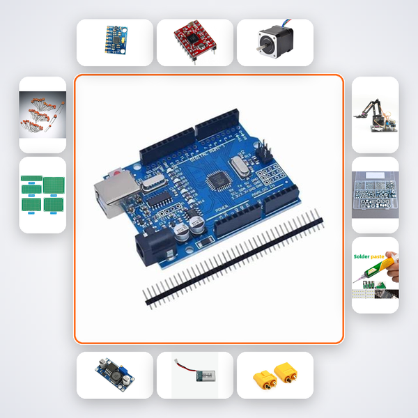 Self-Balancing Robot Kit with Arduino Uno + MPU6050