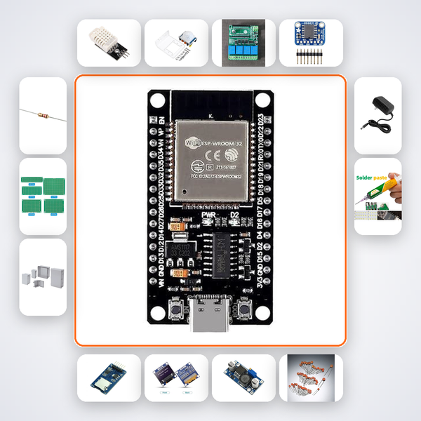 Senior Movement Alert Pro Kit with ESP32 + DHT22