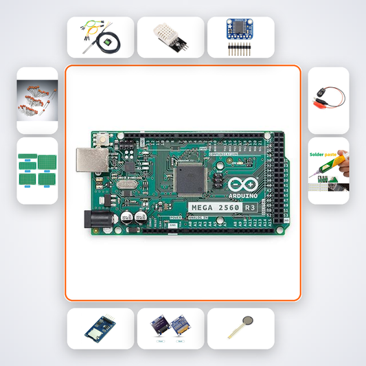 Server Room Temperature Monitor Kit with Arduino Mega + DHT22