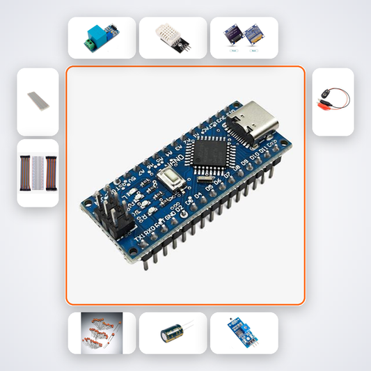 Server Room Temperature Monitor Kit with Arduino Nano + NRF24