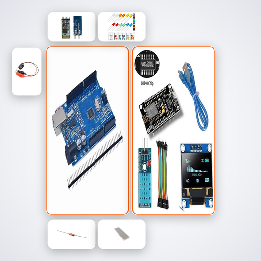 Server Room Temperature Monitor Kit with Arduino Uno + Sensor