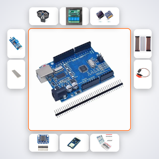 Smart Cistern Water Saver Kit with Arduino Uno + Ultrasonic