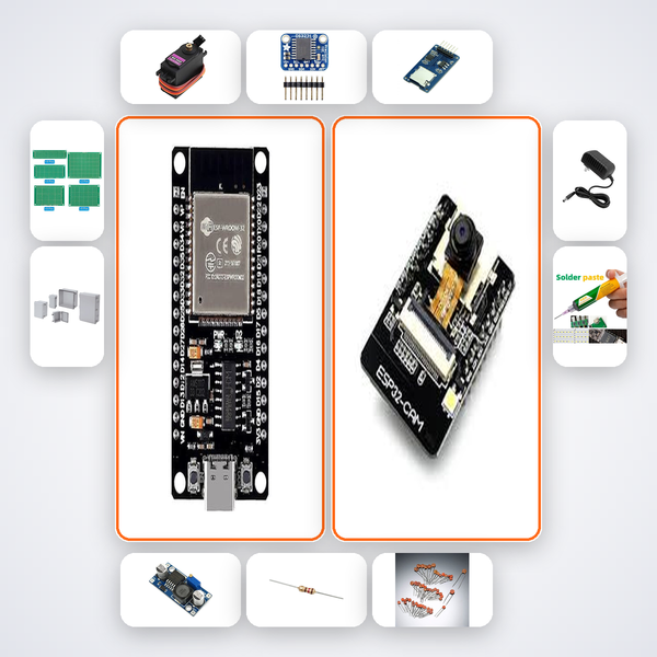 Smart Door Lock Servo Pro Kit with ESP32 + Camera