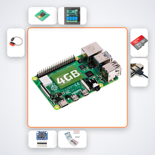 Smart Doorbell Camera Kit with Raspberry Pi 4 + Camera