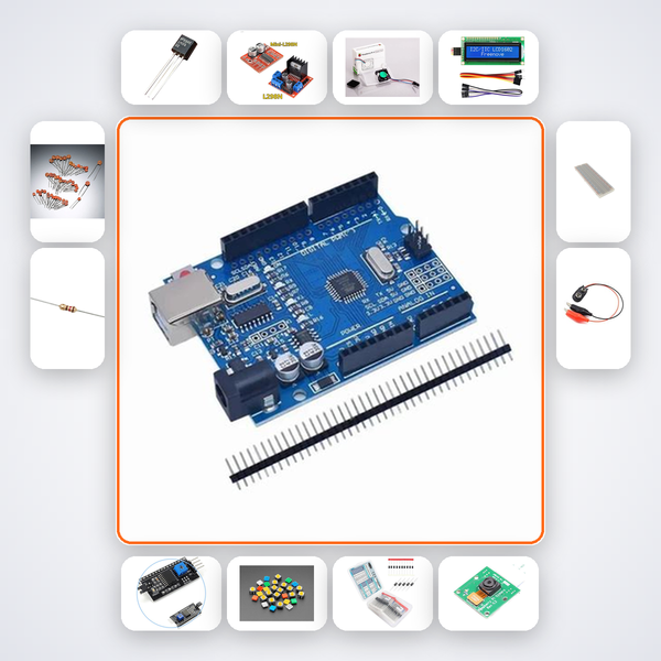 Smart Fan Speed Controller Kit with Arduino Uno + Motor