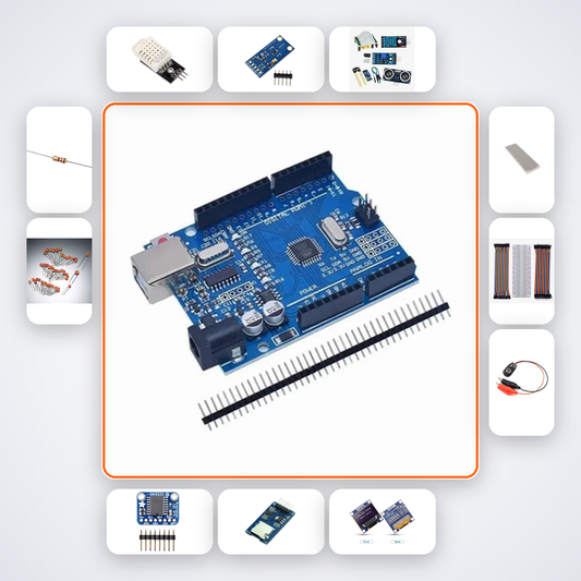 Smart Garden Watering Kit with Arduino Uno + DHT22