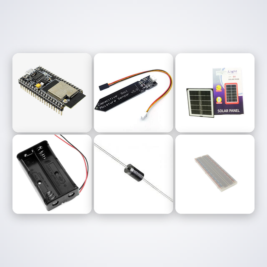 Smart Garden Watering Plus Kit with ESP32 + DHT22