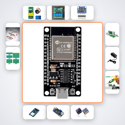 Smart Grid Communication Node Kit with ESP32 + Relay