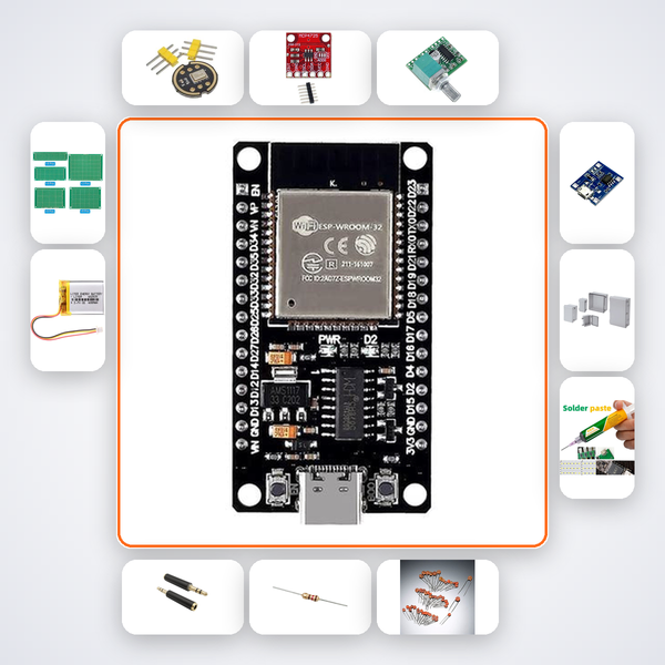 Smart Hearing Aid Signal Processor Kit with ESP32