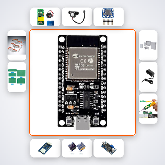 Smart Home Carbon Footprint Tracker Kit with ESP32 + Sensor