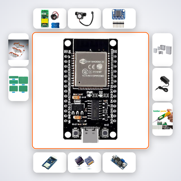 Smart Home Carbon Footprint Tracker Kit with ESP32 + Sensor