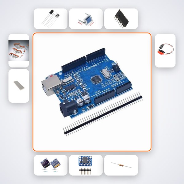 Smart Letterbox Notifier Kit with Arduino Uno + LED Beginner 2