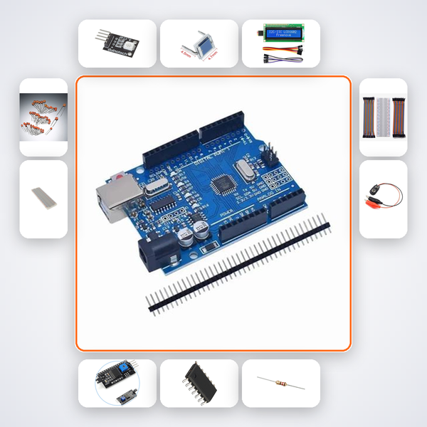 Smart Letterbox Notifier Kit with Arduino Uno + LED