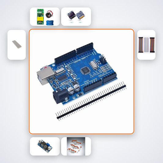Smart Plug Energy Monitor Kit with Arduino Uno + LED
