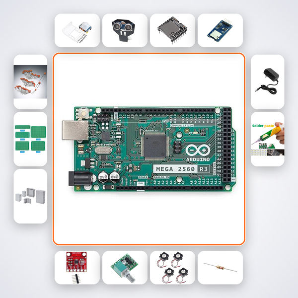 Smart Trash Can Auto-Open Kit with Arduino Mega + Ultrasonic