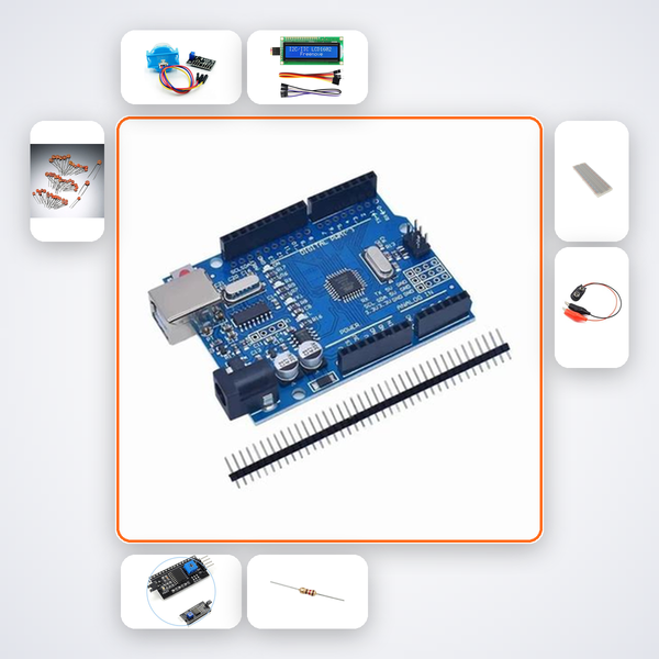 Soil Erosion Turbidity Monitor Kit with Arduino Uno + Sensor