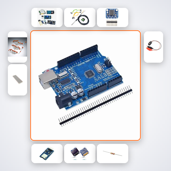 Soil Sensor Data Logger Kit with Arduino Uno + Sensor
