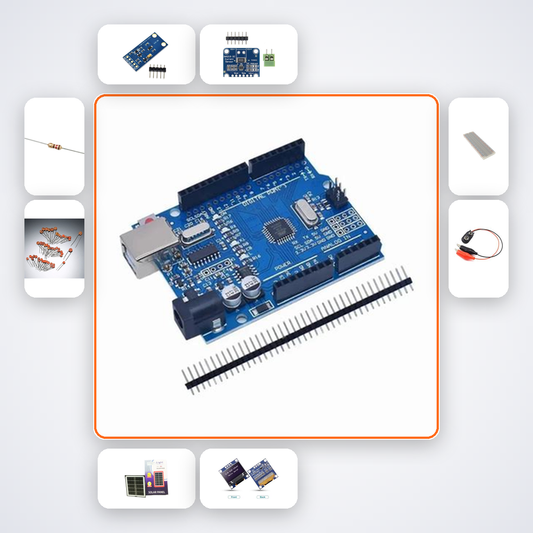 Solar Irradiance to Power Estimator Kit with Arduino Uno + LED