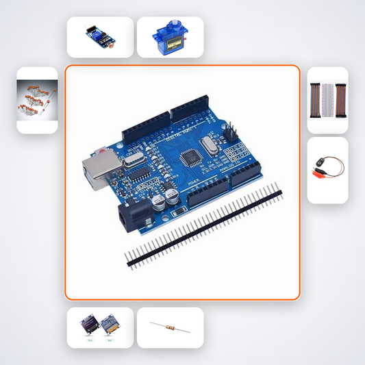 Solar Panel Tracker Pro Kit with Arduino Uno + LDR