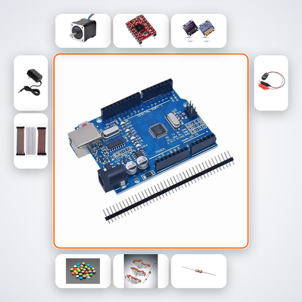 Solar System Orrery Motor Kit with Arduino Uno + Stepper Motor