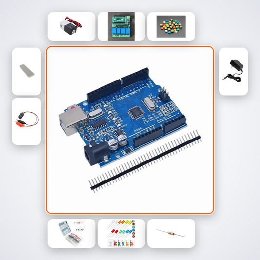 Solenoid Push Pull Demo Kit with Arduino Uno + Relay