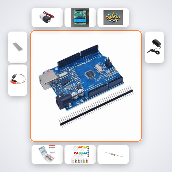 Solenoid Push Pull Demo Kit with Arduino Uno + Relay