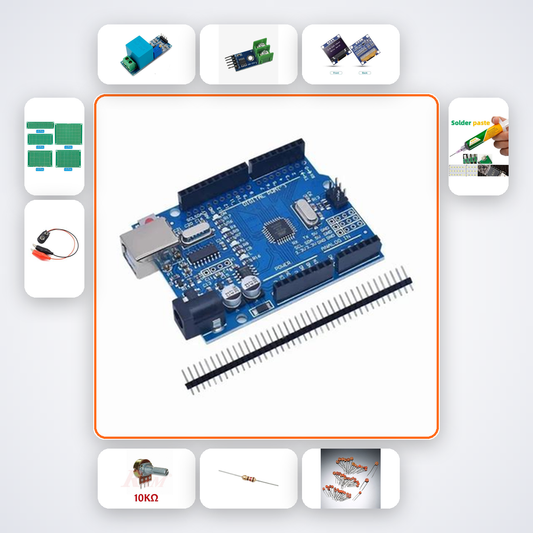 Solid State Relay AC Dimmer Kit with Arduino Uno + Relay