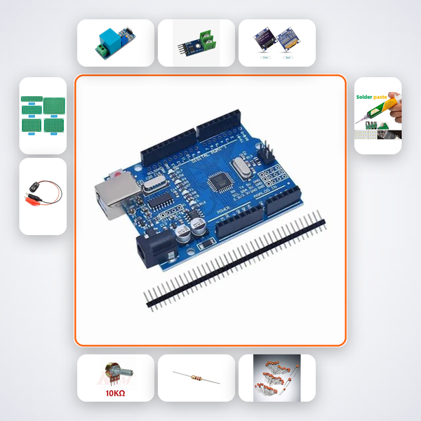 Solid State Relay AC Dimmer Kit with Arduino Uno + Relay
