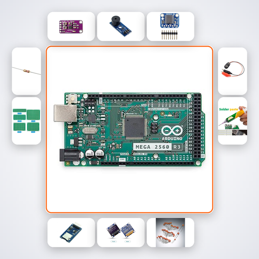 Sound Absorption Coefficient Tester Kit with Arduino Mega + LED