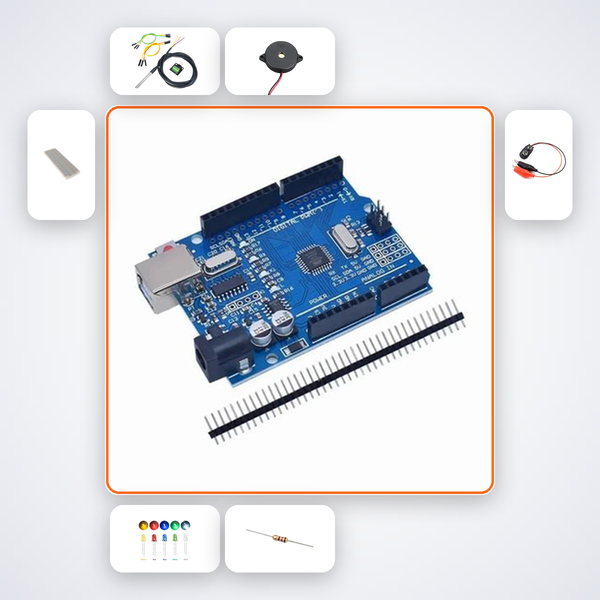 Sous-Vide Cooking Temperature Kit with Arduino Uno + DS18B20