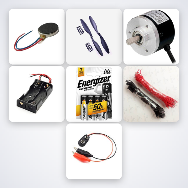 Spinning Motor Fan Kit