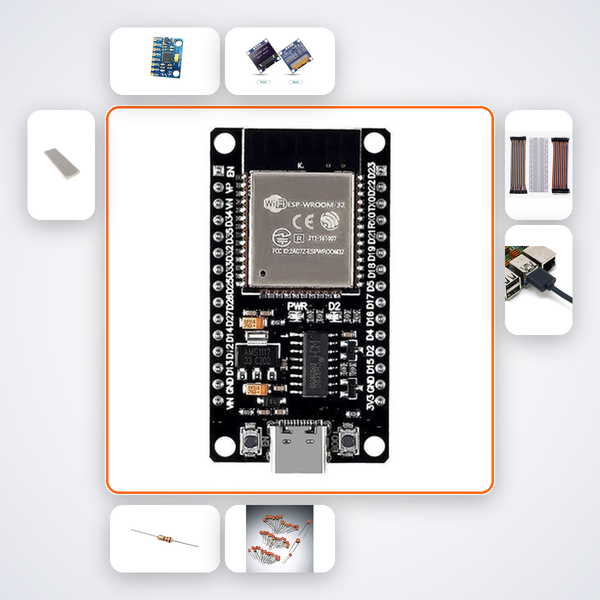 Sport Form Coach Plus Kit with ESP32 + MPU6050