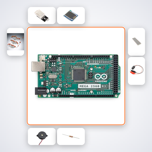 Statistical Process Control Chart Kit with Arduino Mega + DHT22