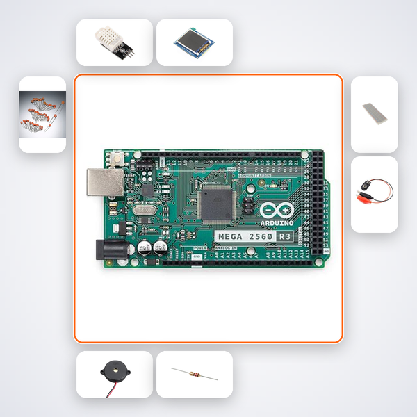 Statistical Process Control Chart Kit with Arduino Mega + DHT22