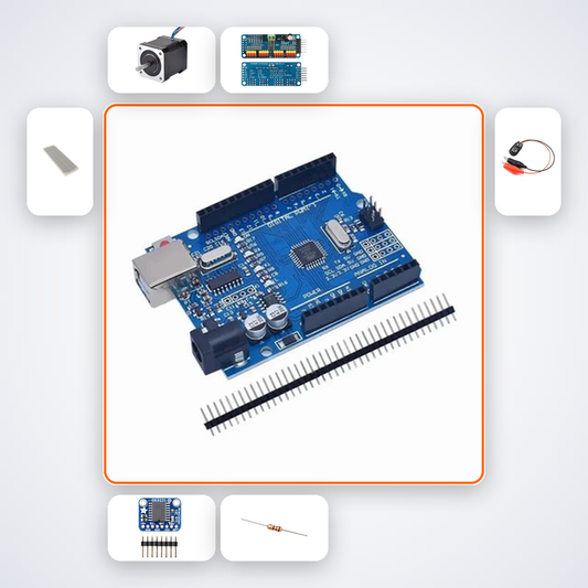 Clock Sweep Kit with Arduino Uno + Stepper Motor