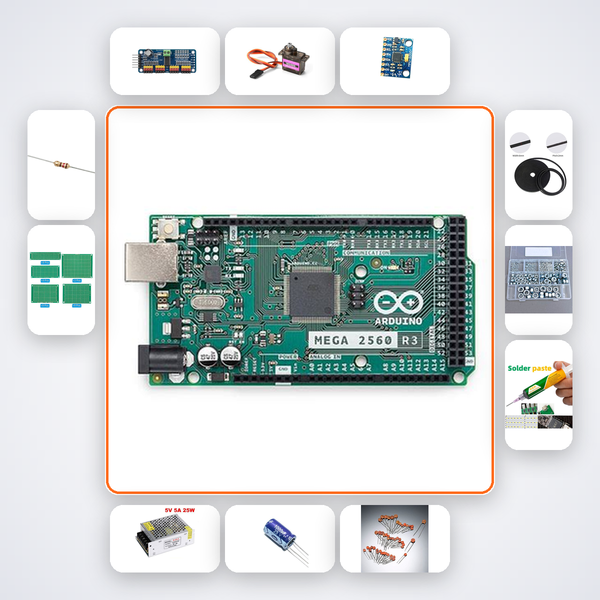 Stewart Platform Kit with Arduino Mega + Servos