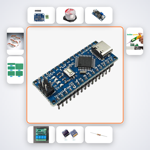 Supercapacitor UPS System Kit with Arduino Nano + Relay