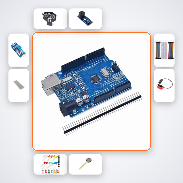 Theremin Sound Generator Kit with Arduino Uno + Ultrasonic