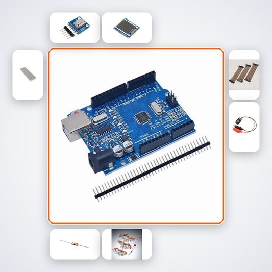 Thermal Heatmap 8x8 Display Kit with Arduino Uno + Sensor
