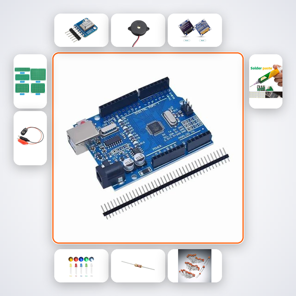 Thermal Imaging Perimeter Alert Kit with Arduino Uno + Camera