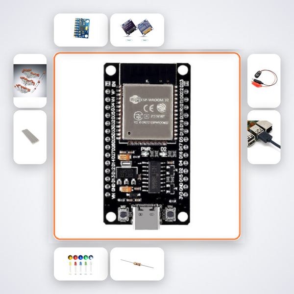 TinyML Vibration Fault Classifier Kit with ESP32 + MPU6050