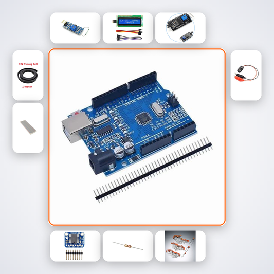Rain Gauge Kit with Arduino Uno + Switch