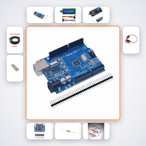 Rain Gauge Kit with Arduino Uno + Switch