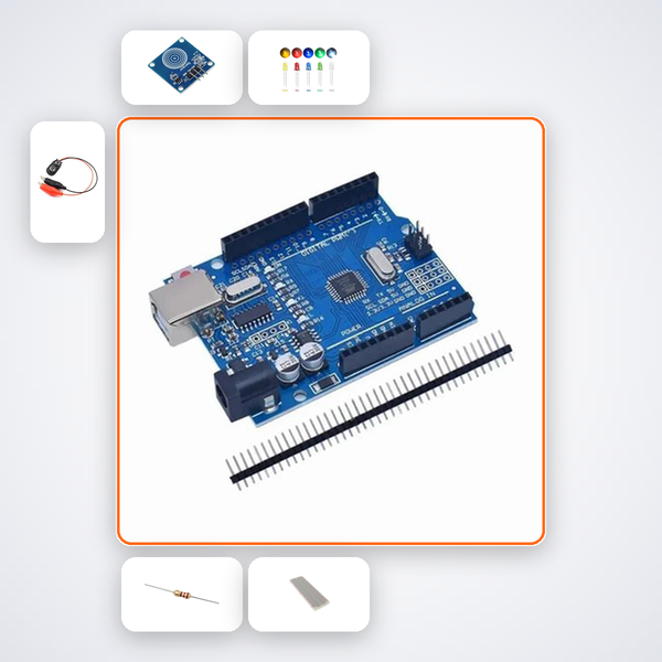 Touch Lamp Dimmer Kit with Arduino Uno + Sensor