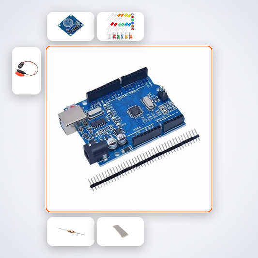 Touch Sensor Starter Kit Kit with Arduino Uno + Sensor