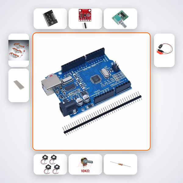 Touch Sequencer Grid Kit with Arduino Uno