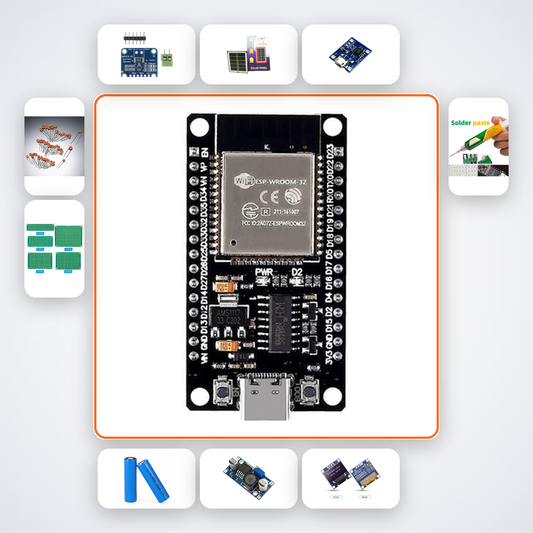 Transactive Energy Peer Node Kit with ESP32 + LED