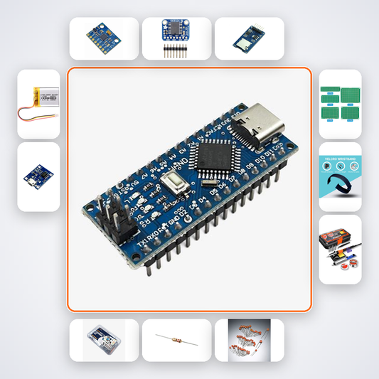 Tremor Severity Progression Tracker Variant 33 Kit with Arduino Nano